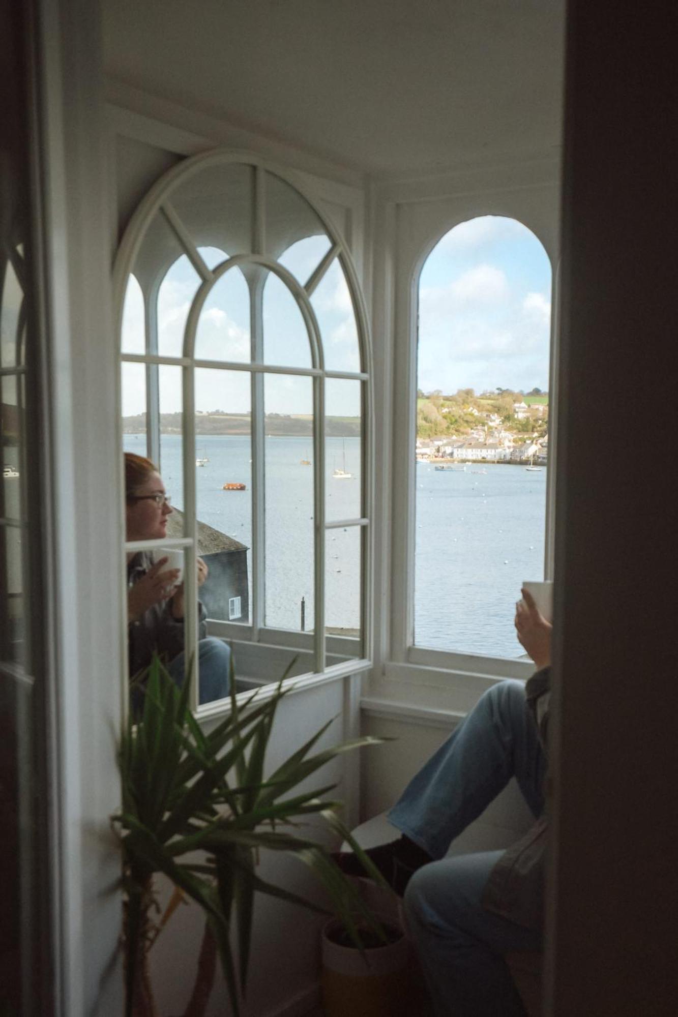 Breathtaking High Street Townhouse With Stunning Sea Views At 'The Old Fishermans Townhouse' Falmouth Eksteriør billede